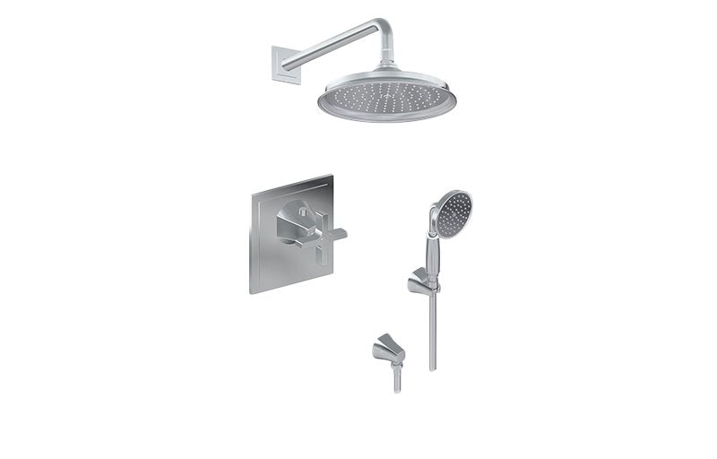Graff G-7289-C15S Contemporary Pressure Balancing Shower Set - Rough and Trim