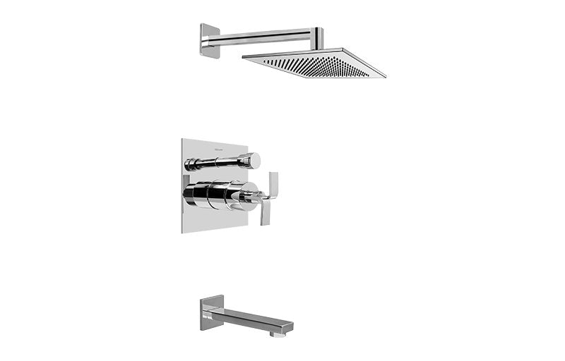 Graff G-7290-C9S-T Contemporary Pressure Balancing Shower Set - Trim Only