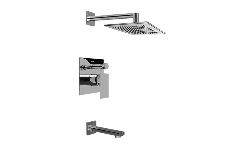 Graff G-7290-LM31S Contemporary Pressure Balancing Shower Set - Rough and Trim