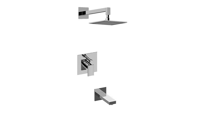Graff G-7290-LM36S Contemporary Pressure Balancing Shower Set - Rough and Trim