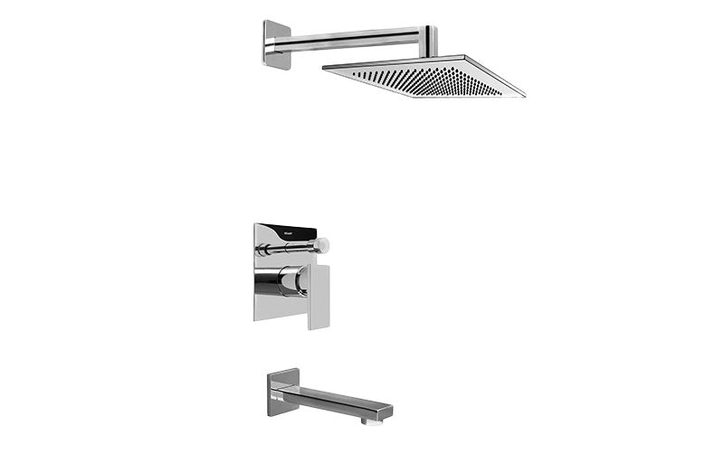 Graff G-7290-LM55S Contemporary Pressure Balancing Shower Set - Rough and Trim