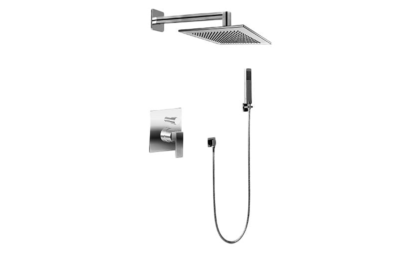 Graff G-7295-LM55S Contemporary Pressure Balancing Shower Set - Rough and Trim