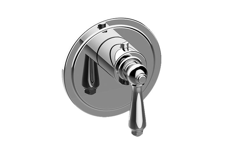 Graff G-8031-LM48E-T M-Series Transitional Thermostatic Trim Plate with Lever Handle
