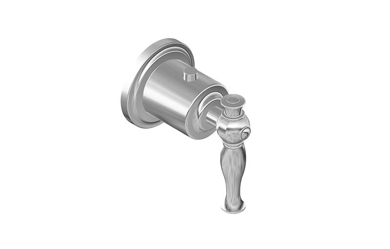 Graff G-8034-LM22E1-T M-Series Transitional Stop/Volume Trim Plate with Lever Handle