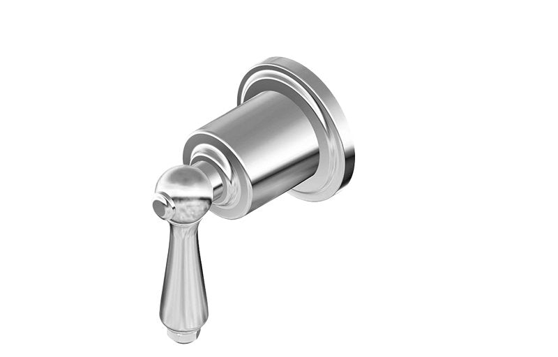 Graff G-8034-LM48E1-T M-Series Transitional Stop/Volume Trim Plate with Lever Handle