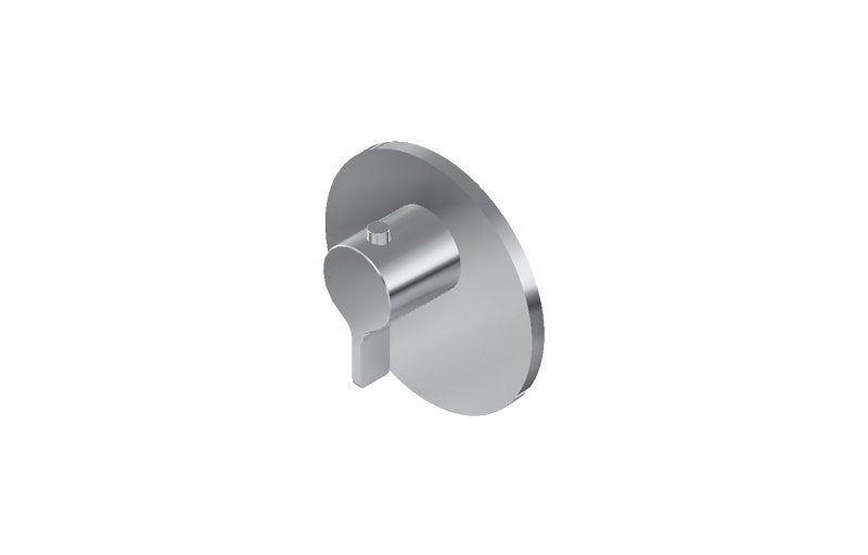 Graff G-8037-LM46E-T M-Series Round Thermostatic Trim Plate with Terra Handle
