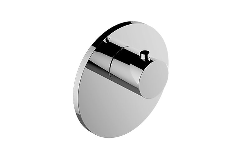 Graff G-8037-RH-T M-Series Round Thermostatic Valve Trim Plate and Handle