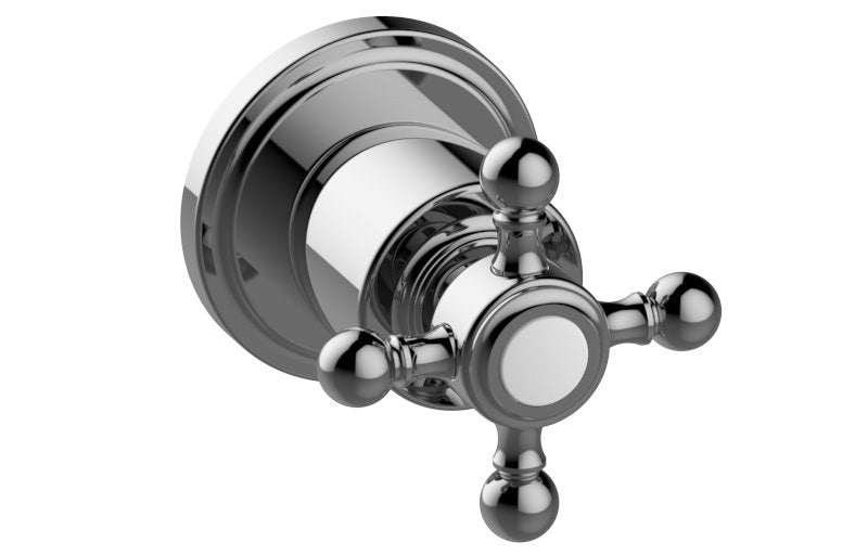 Graff G-8039-C2E1-T M-Series Transitional 3-Way Diverter Trim Plate with Cross Handle