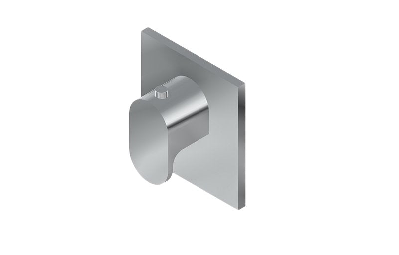 Graff G-8043-LM44E-T M-Series Square Thermostatic Valve Trim Plate and Ametis Handle
