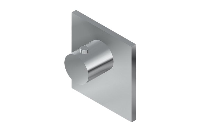 Graff G-8043-RH-T M-Series Square Thermostatic Valve Trim Plate and Handle