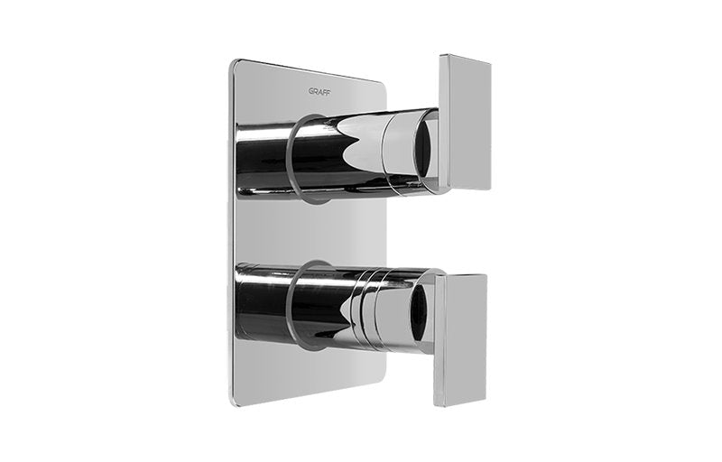 Graff G-8045-LM31S-T Solar STAMPED Trim Plate with Handle