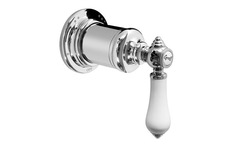 Graff G-8060-LC1S-T Adley Transfer Valve Trim Plate and Handle