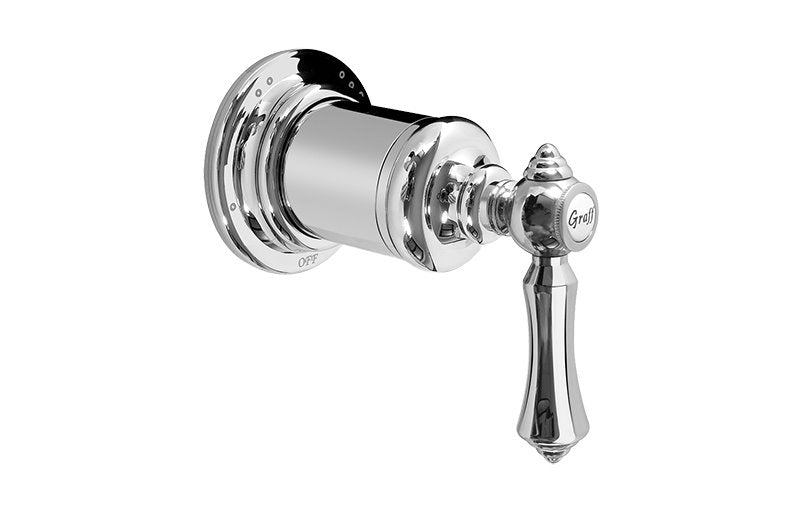 Graff G-8060-LM15S-T Adley Transfer Valve Trim Plate and Handle