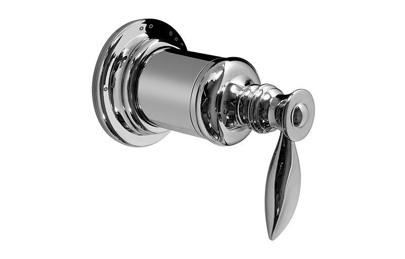Graff G-8061-LM14S-T Topaz Transfer Valve Trim Plate and Handle