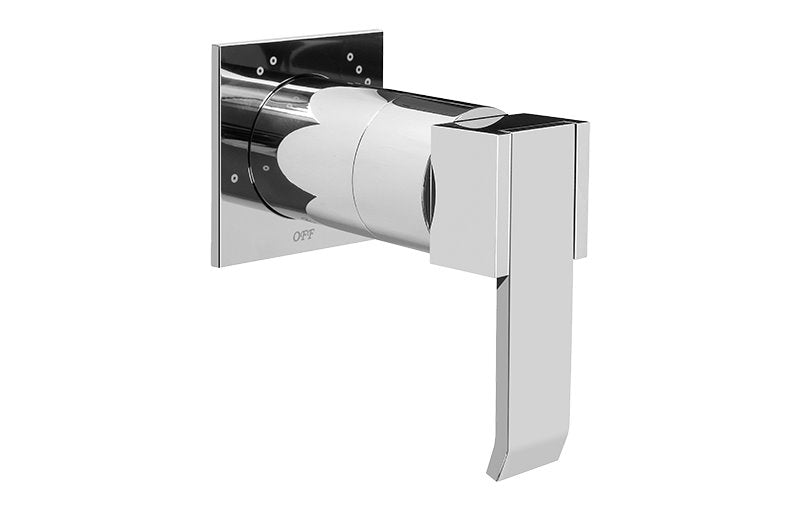 Graff G-8066-LM38S-T Qubic Transfer Valve Trim Plates and Handle