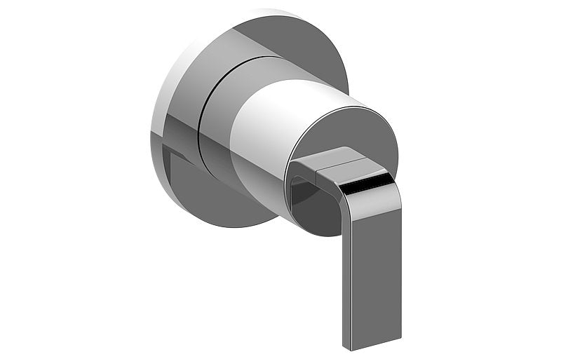 Graff G-8068-LM40E1-T M-Series Round Two-Way Diverter Valve Trim Plate with Immersion Handle
