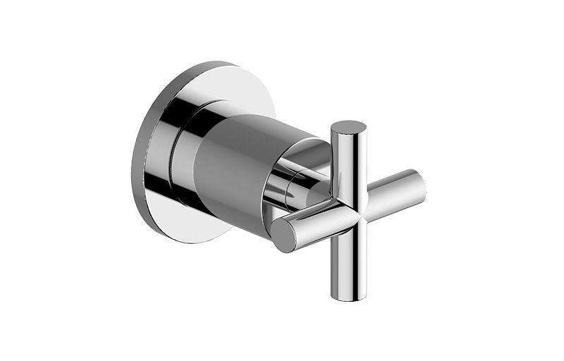 Graff G-8068S-C17E1-T M-Series Round 2-Way Shared Diverter Trim Plate with Terra Handle