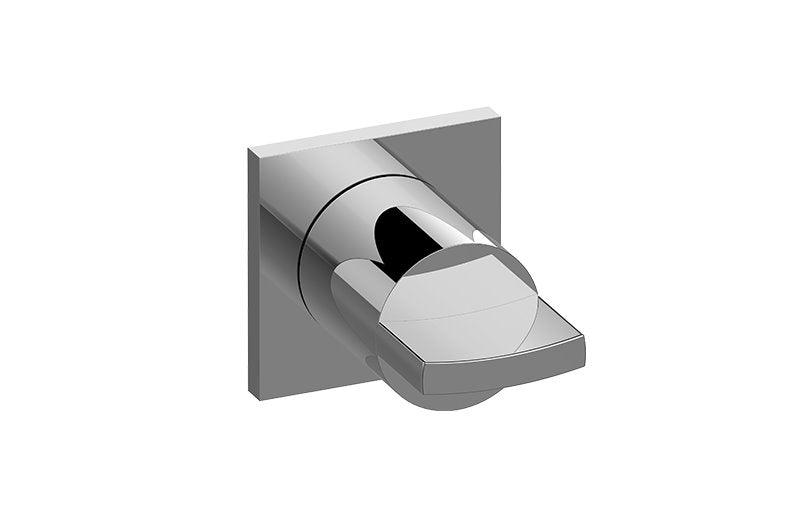 Graff G-8072-C14E1-T M-Series Square Three-Way Diverter Valve Trim Plate with Targa/Sade Handle