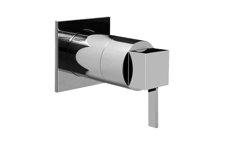 Graff G-8095-LM39S-T Qubic Tre SOLID Trim Plate with Handle