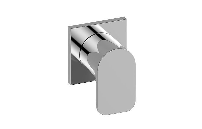 Graff G-8098-LM42E1-T M-Series Square Stop/Volume Control Trim Plate and Handle