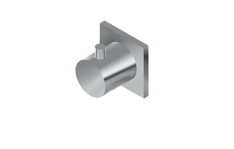 Graff G-8098-RH1-T M-Series Square Stop/Volume Control Trim Plate and Handle
