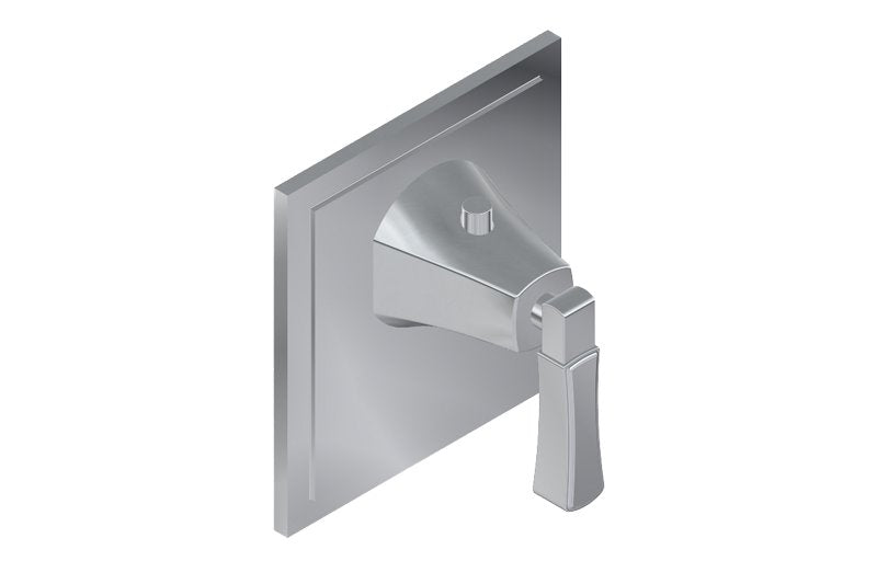 Graff G-8144-LM47E-T M-Series Finezza DUE Thermostatic Trim Plate with Lever Handle