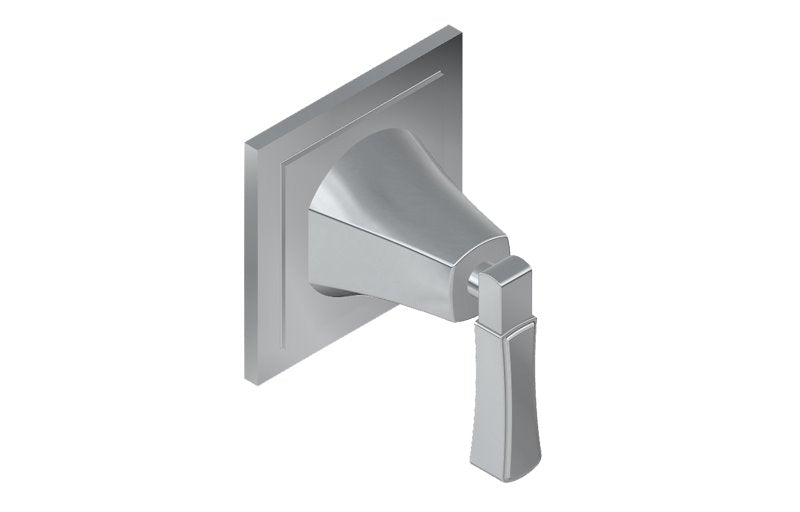 Graff G-8173-LM47E1-T M-Series Finezza DUE 2-Way Diverter Trim Plate with Lever Handle