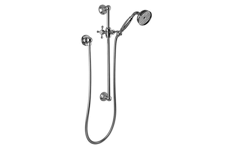 Graff G-8600-C2S Traditional Handshower with Wall-Mounted Slide Bar