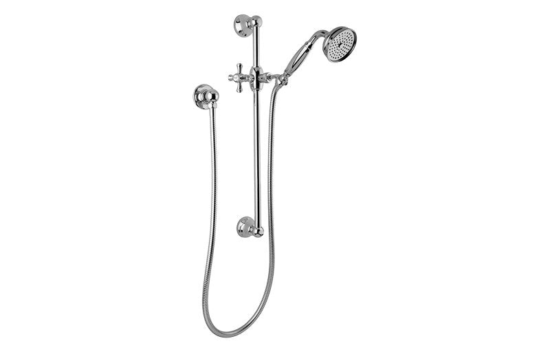 Graff G-8600-C3S Traditional Handshower with Wall-Mounted Slide Bar