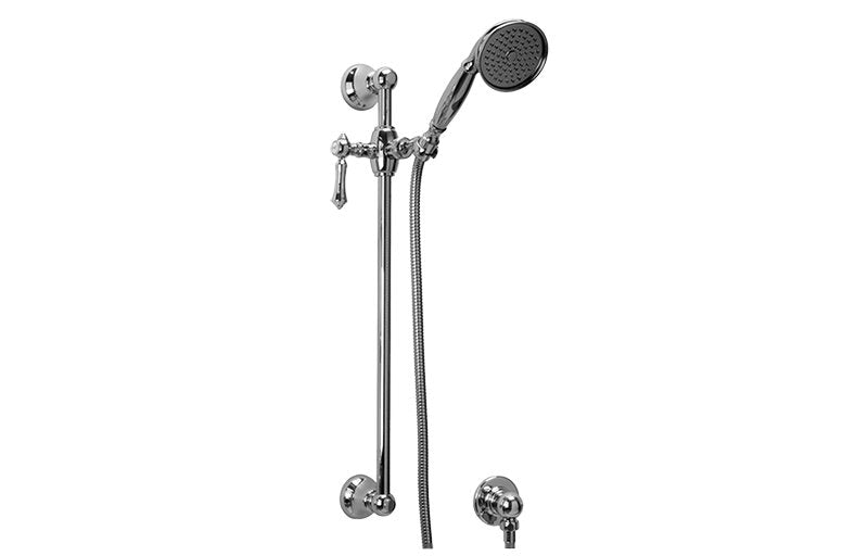 Graff G-8600-LM15S Traditional Handshower with Wall-Mounted Slide Bar