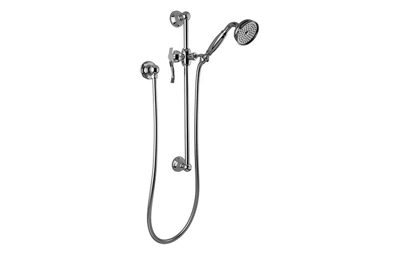 Graff G-8600-LM20S Traditional Handshower with Wall-Mounted Slide Bar