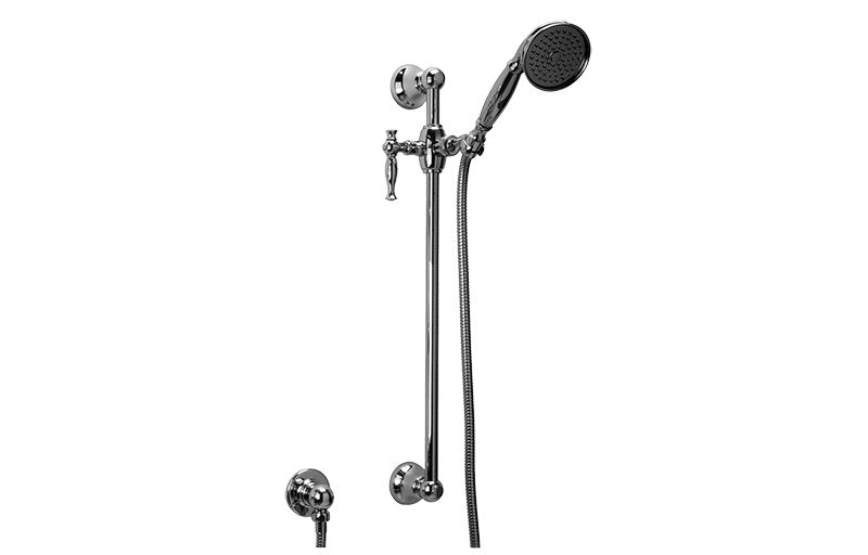 Graff G-8600-LM22S Traditional Handshower with Wall-Mounted Slide Bar
