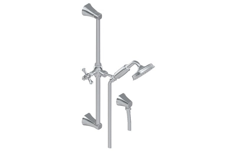 Graff G-8656 Finezza DUE Slide Bar Handshower Set