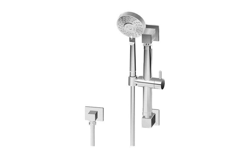 Graff G-9660 Multi-Function Handshower with 12" Square Grab Bar