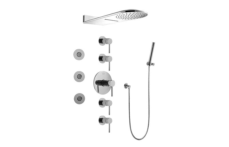 Graff GK1.123A-LM37S Full Round Thermostatic Shower System