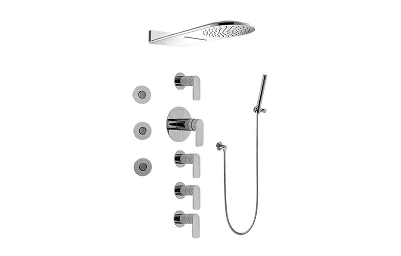 Graff GK1.123A-LM42S Full Round Thermostatic Shower System