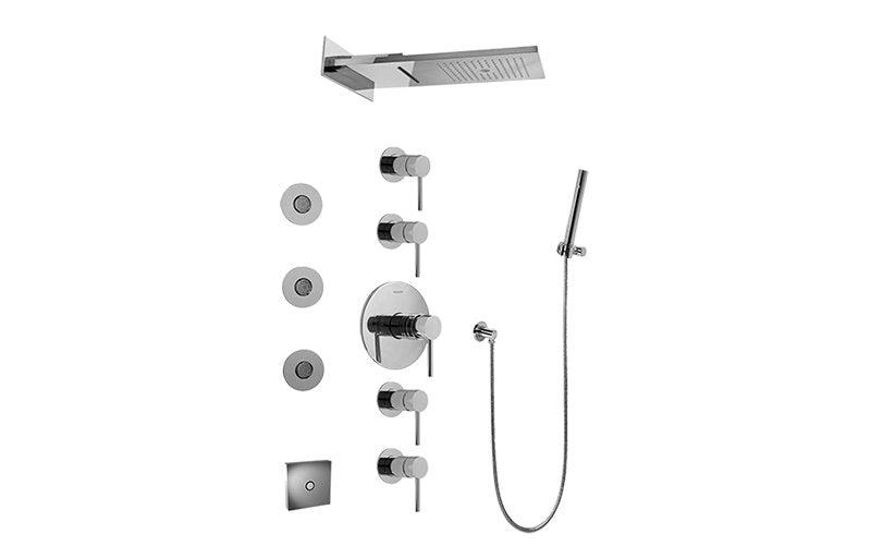 Graff GK1.124A-LM37S Full Round LED Thermostatic Shower System