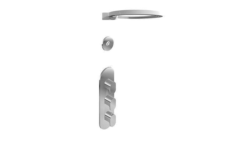 Graff GL3.009WB-LM44E0-T M-Series Thermostatic Set with Ametis Ring - Trim Only