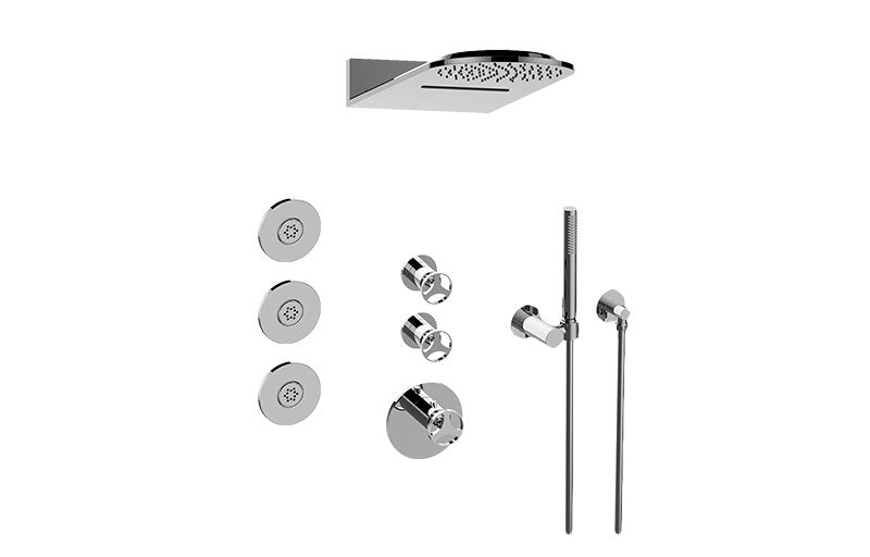 Graff GL3.123SE-C19E0 Full Round Thermostatic Shower System