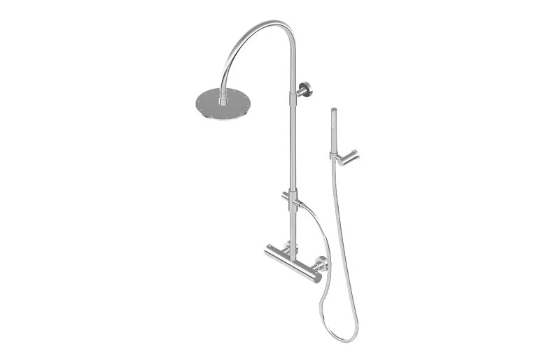 Graff GX-8940 Round Exposed Thermostatic Shower