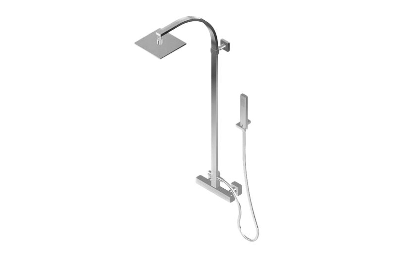 Graff GX-8950 Square Exposed Thermostatic Shower