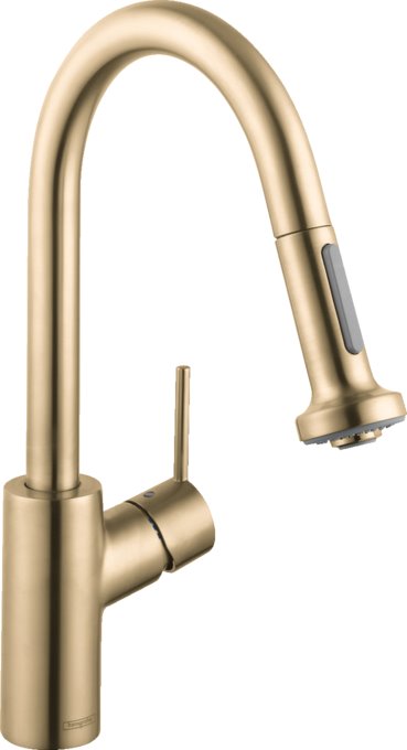 HANSGROHE TALIS S 2 PREP KITCHEN FAUCET W/2 SPRAY PULL DOWN