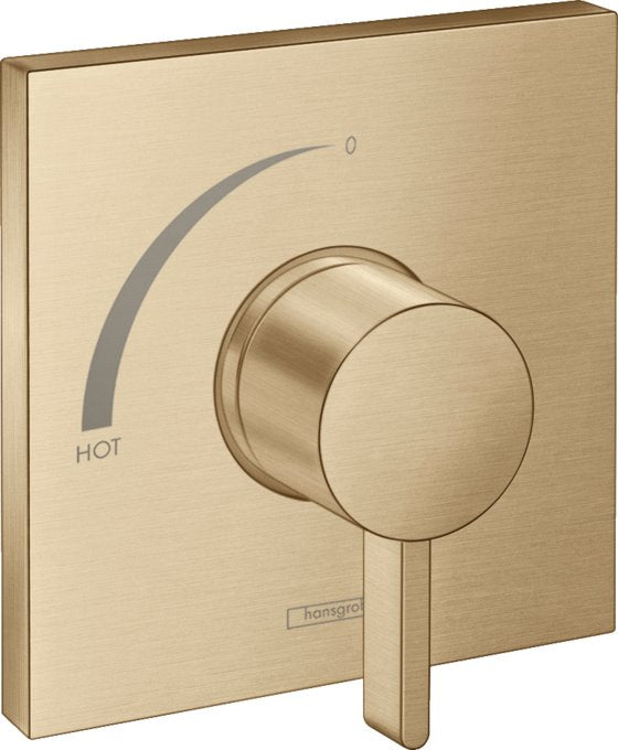 HANSGROHE SQUARE PRESSURE BALANCE TRIM