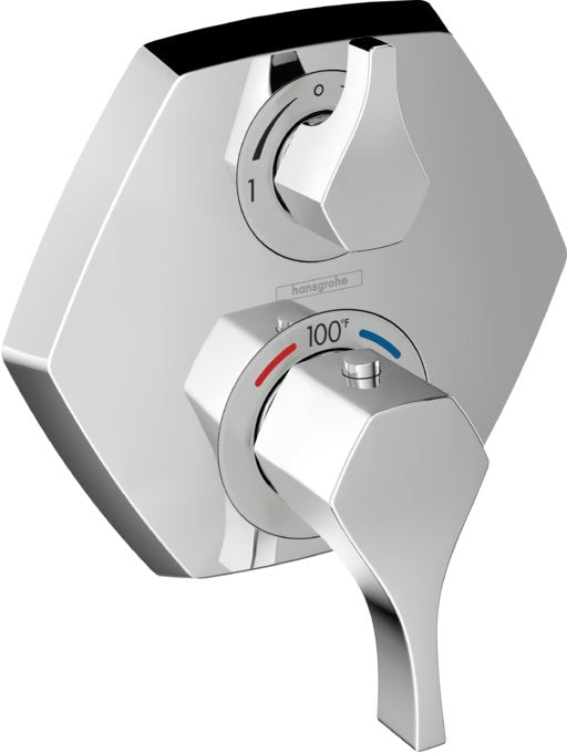 HANSGROHE LOCARNO THERMOSTATIC TRIM WITH VOLUME CONTROL AND DIVERTER