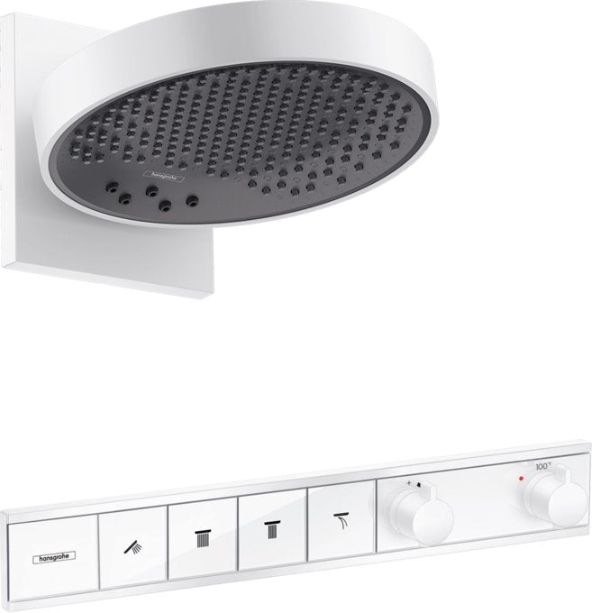 HANSGROHE RAINFINITY SHOWERHEAD 250 3-JET 2.5 GPM WITH THERMO TRIM 4 FUNCTIONS