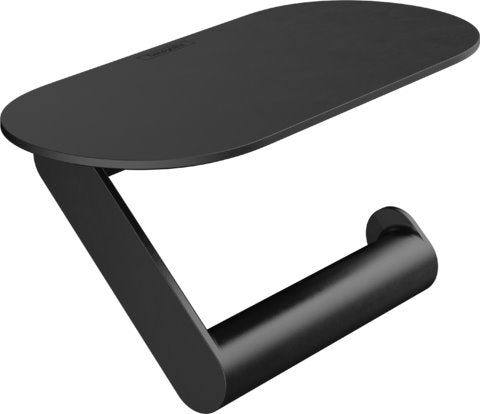 HANSGROHE WALLSTORIS TOILET PAPER HOLDER WITH SHELF