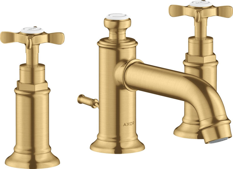 AXOR MONTREUX WIDESPREAD FAUCET WITH CROSS HANDLES, 1.2 GPM