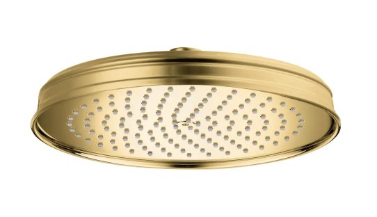 AXOR MONTREUX 240 1-JET SHOWERHEAD, 1.8 GPM