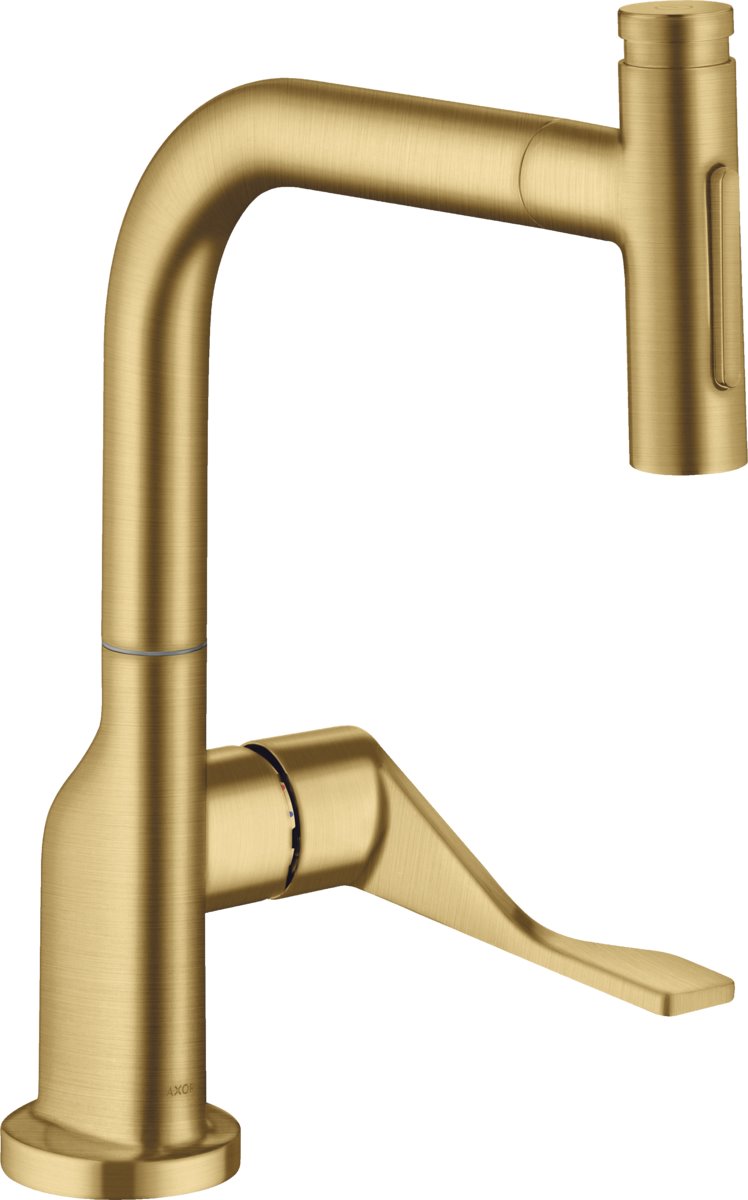 AXOR CITTERIO SELECT 2-SPRAY KITCHEN FAUCET, PULL-OUT