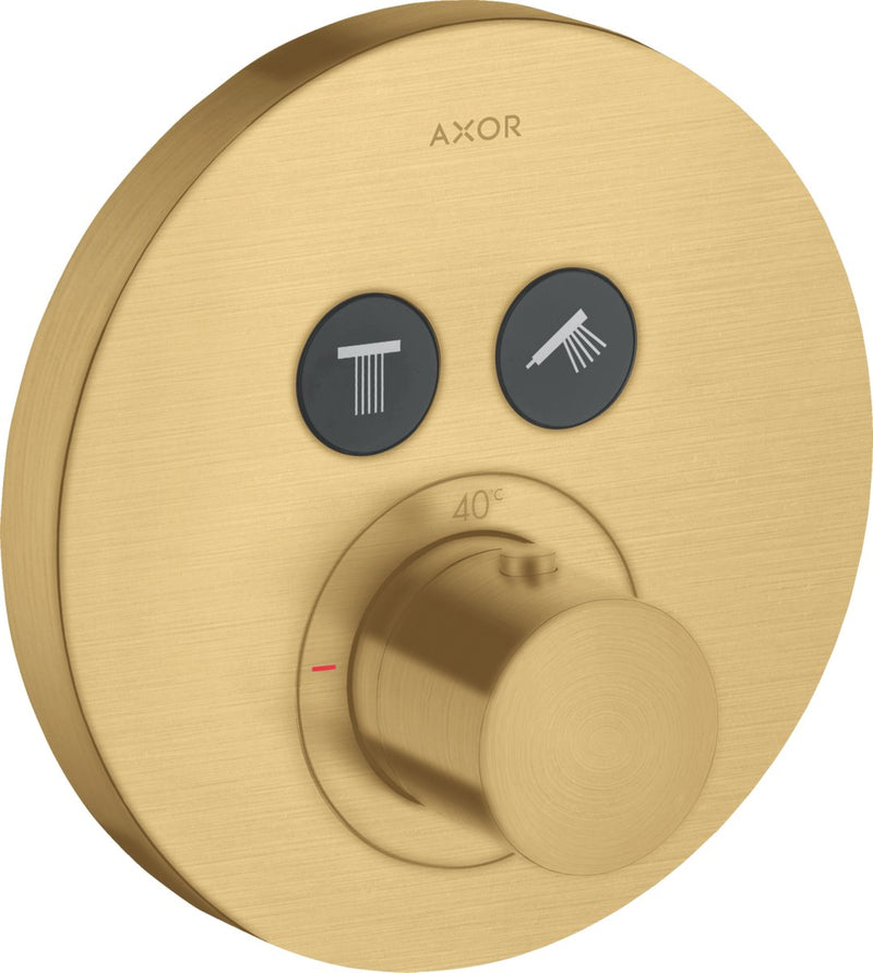 AXOR CITTERIO THERMOSTATIC TRIM ROUND FOR 2 FUNCTIONS